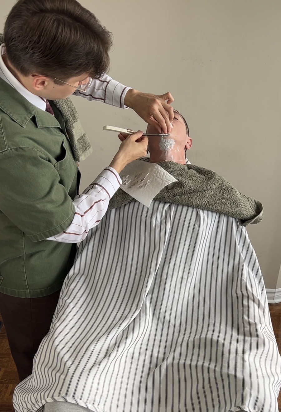 Barber portrait