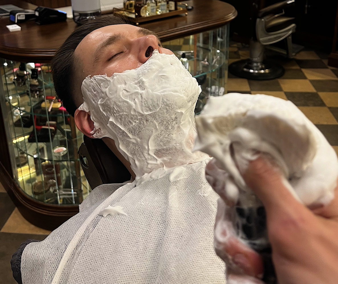 Hot Towel Shave
